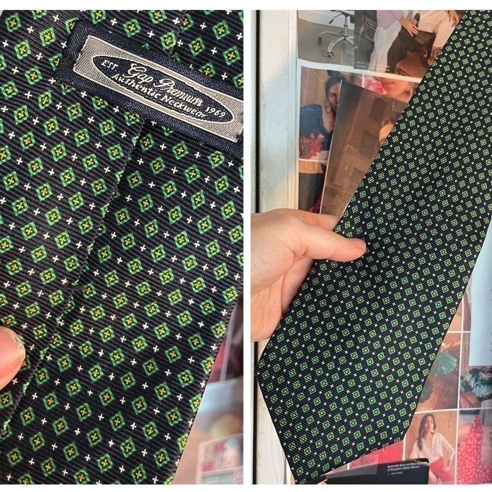 Bundle of 6 100% Silk Vintage Men’s Ties - Picture 7 of 8